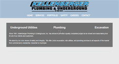 Desktop Screenshot of kellenbergerplumbing.com