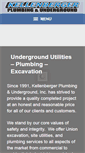 Mobile Screenshot of kellenbergerplumbing.com
